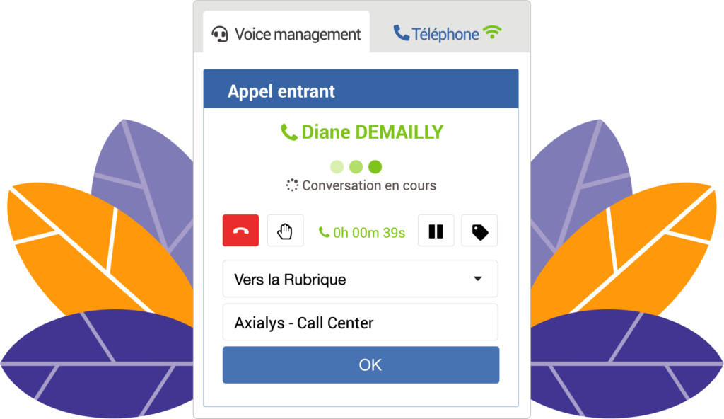 Nos solutions de téléphonie VoIP et logiciel call center