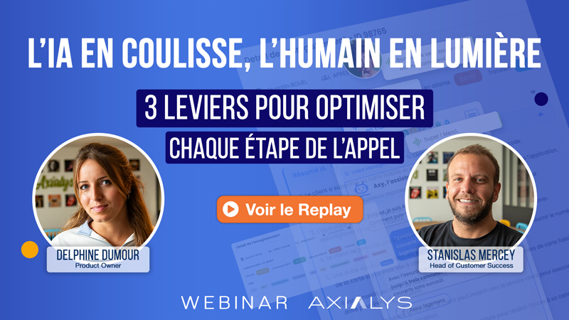 Replay 3 leviers IA pour optimiser les appels sans les déshumaniser